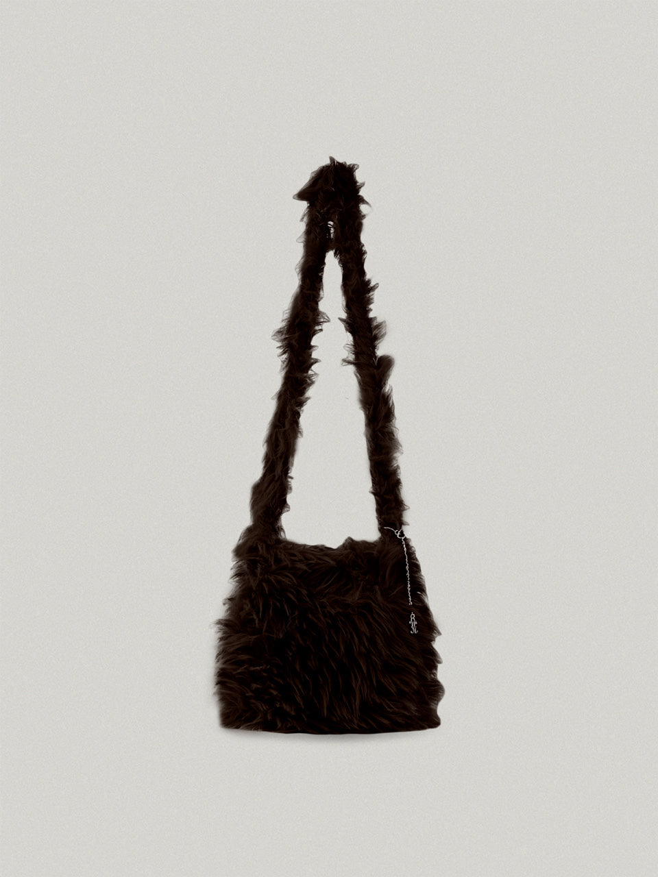 FOLNUA Fluffy Bag - Marron