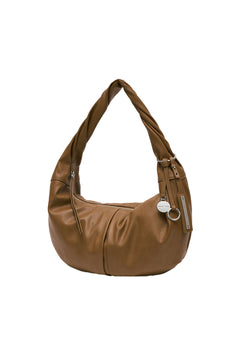 Matin Kim Twist Handle Small Hobo Bag - Brown