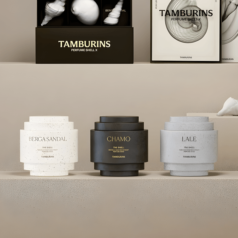 Tamburins Perfume Shell X Hand Cream [Berga Sandal] — imej 5