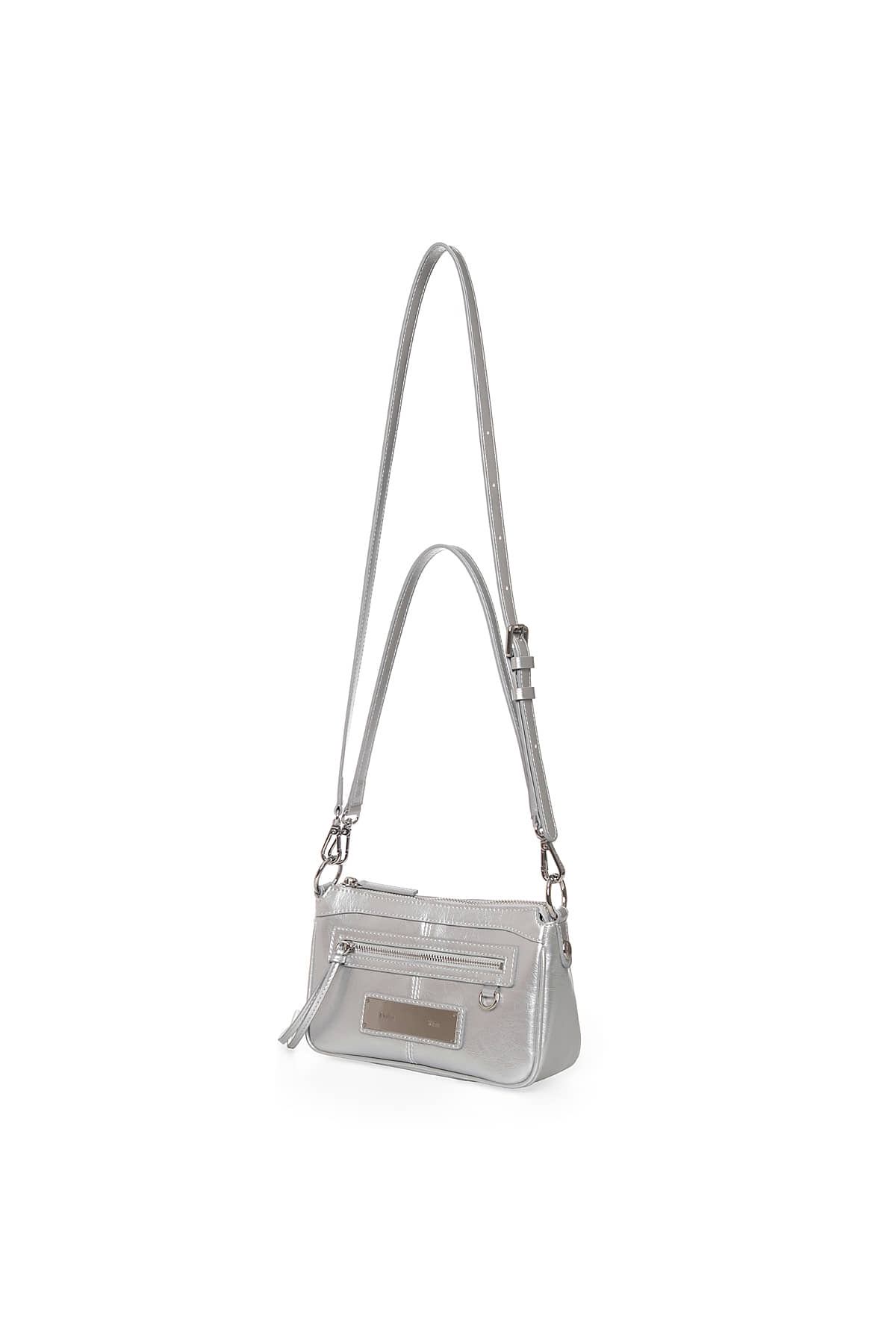 Matin Kim Biker Two-Way Mini Bag - Silver