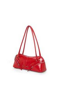 Matin Kim Curve Zip Baguette Bag - Red