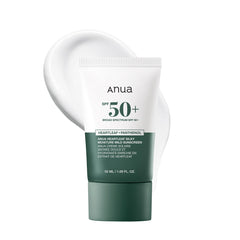 Anua Heartleaf Silky Moisture Sun Cream SPF50+ — imej 4