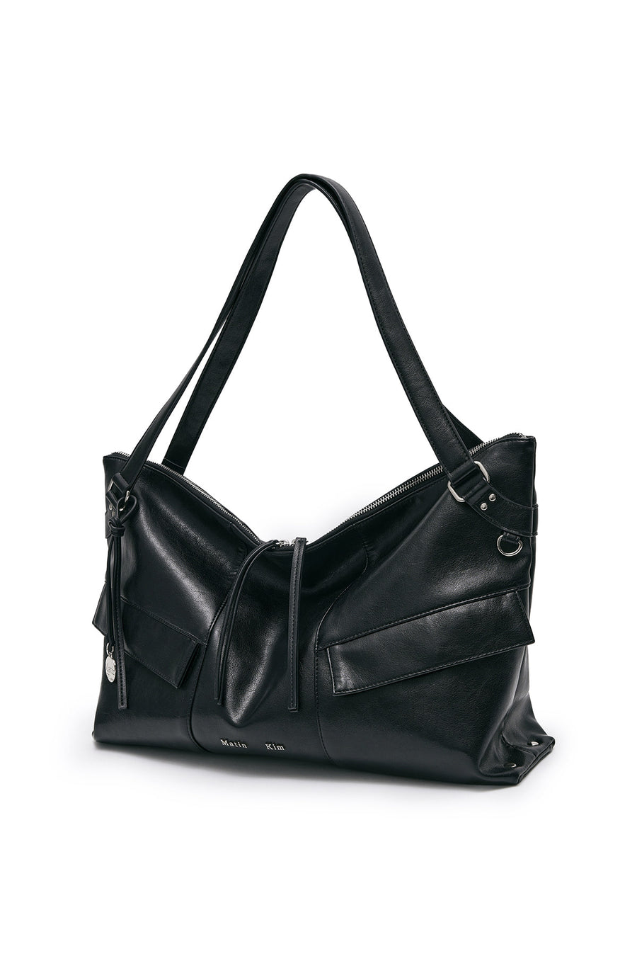 Matin Kim Wide Nemo Big Shoulder Bag - Black