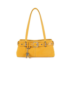 OSOI Shoulder Brocle Mini - Suede Mustard Combi