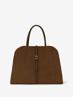 MONOROW Blanc Large - Suede Choco Brown