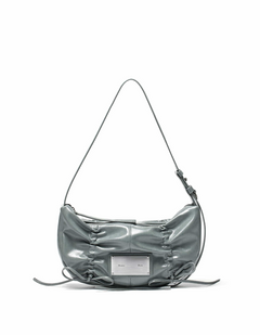 Matin Kim Half Shirring Ribbon Round Bag - product view 4
