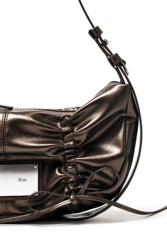 Matin Kim Half Shirring Ribbon Round Bag - product view 15