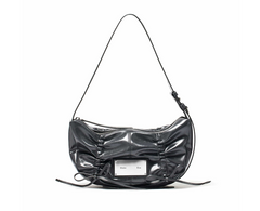 Matin Kim Half Shirring Ribbon Round Bag - product view 2