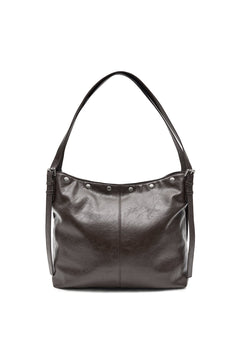 Matin Kim Matin Stud Point Large Shoulder Bag - Brown
