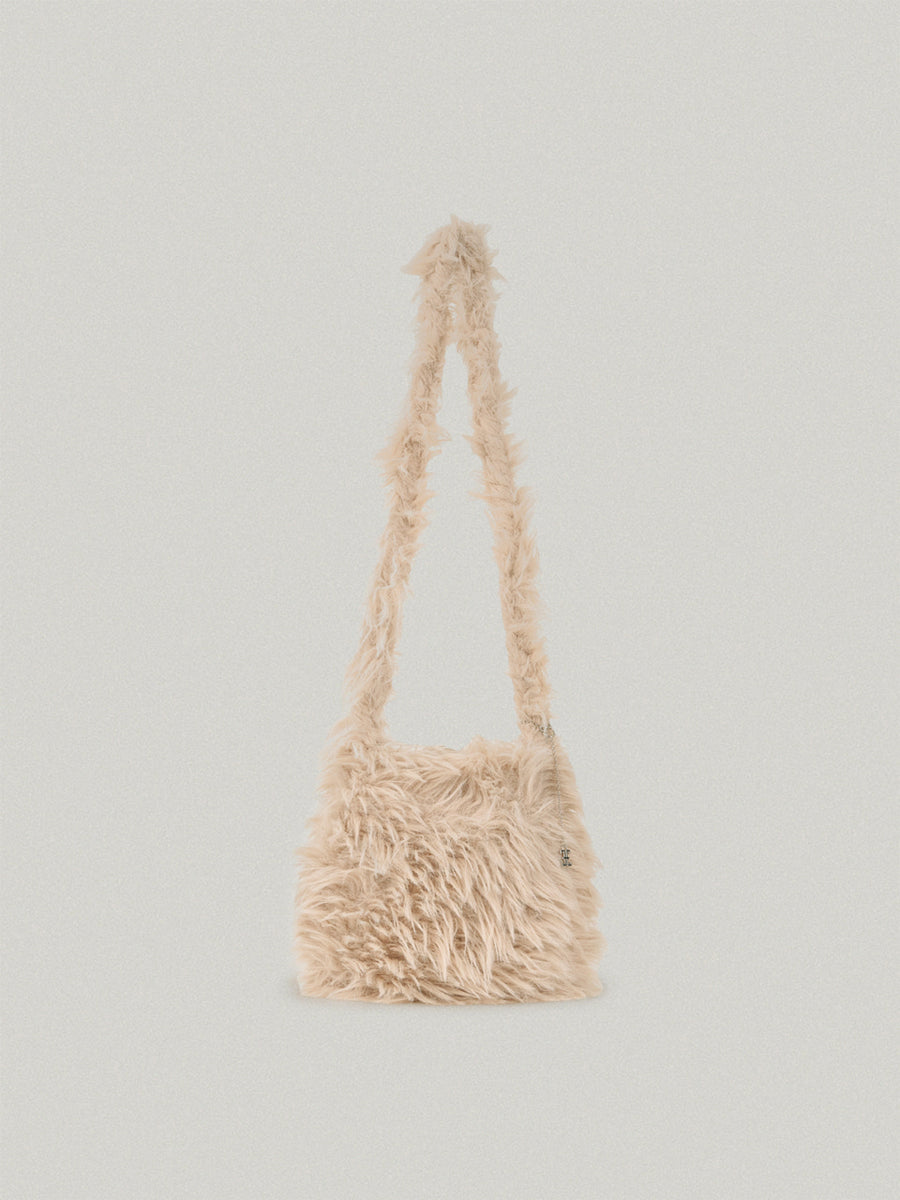 FOLNUA Fluffy Bag - Beige