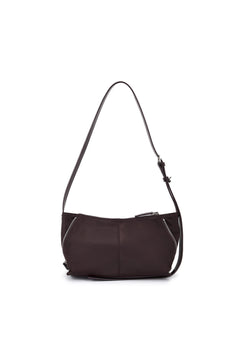 Matin Kim Side Zipper Fabric Two Way Bag - Wine