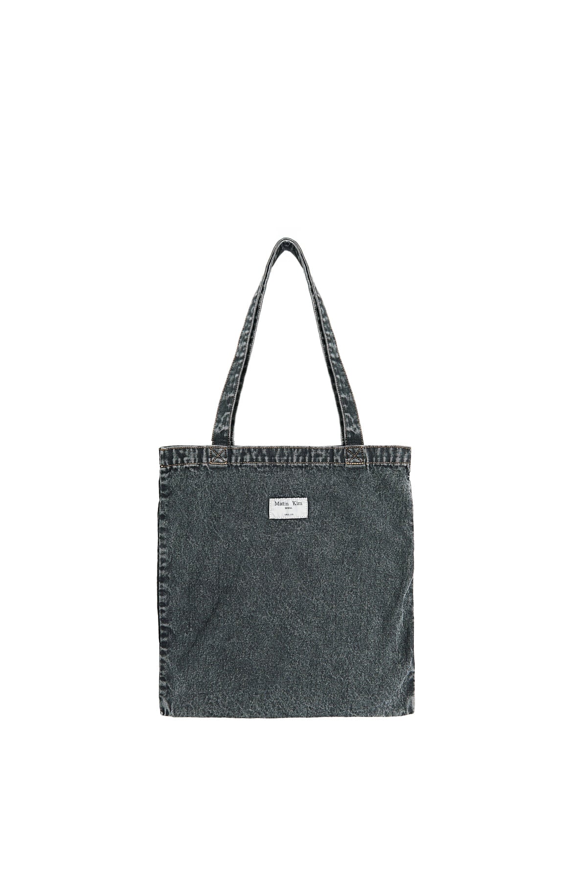 Matin Kim Matin Stitch Denim Ecobag - Black