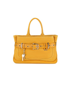 OSOI Tote Brocle - Suede Mustard Combi