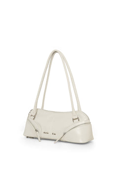 Matin Kim Curve Zip Baguette Bag - Light Grey