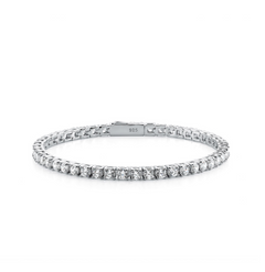 LLOYD 15375416 image 2: 【Pre-Order】Silver 925 Lloyd 3mm Tennis Bracelet 纯银网球手链