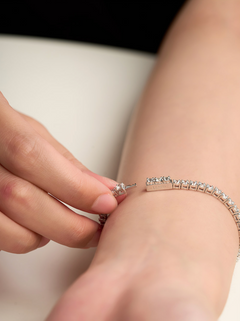 LLOYD 15375416 image 3: 【Pre-Order】Silver 925 Lloyd 3mm Tennis Bracelet 纯银网球手链