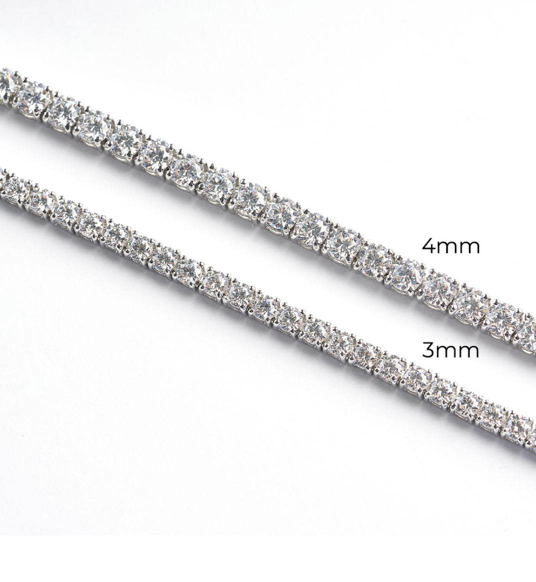 LLOYD 15375416 image 6: 【Pre-Order】Silver 925 Lloyd 3mm Tennis Bracelet 纯银网球手链