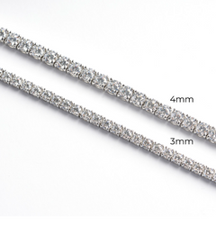 LLOYD 15375416 image 6: 【Pre-Order】Silver 925 Lloyd 3mm Tennis Bracelet 纯银网球手链