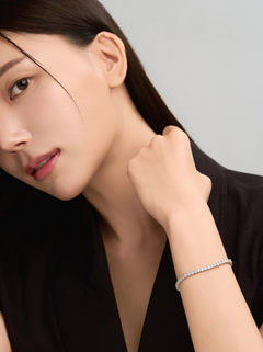 LLOYD 15375416 image 1: 【Pre-Order】Silver 925 Lloyd 3mm Tennis Bracelet 纯银网球手链