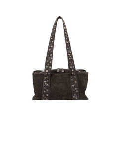 OSOI Shell Duffel Mini - Suede Mocha Eyelets