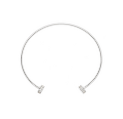 LLOYD 15588860 image 4: 【Pre-Order】LLOYD Silver 925 White Timeless Bangle Bracelet 纯银手镯