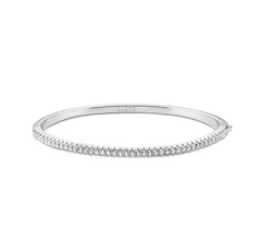 LLOYD 15702896 image 2: 【Pre-Order】Brass Lloyd Essential Half Tennis Bangle