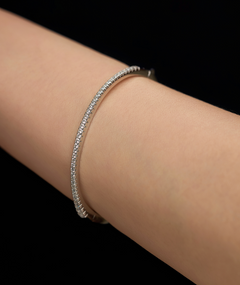 LLOYD 15702896 image 5: 【Pre-Order】Brass Lloyd Essential Half Tennis Bangle