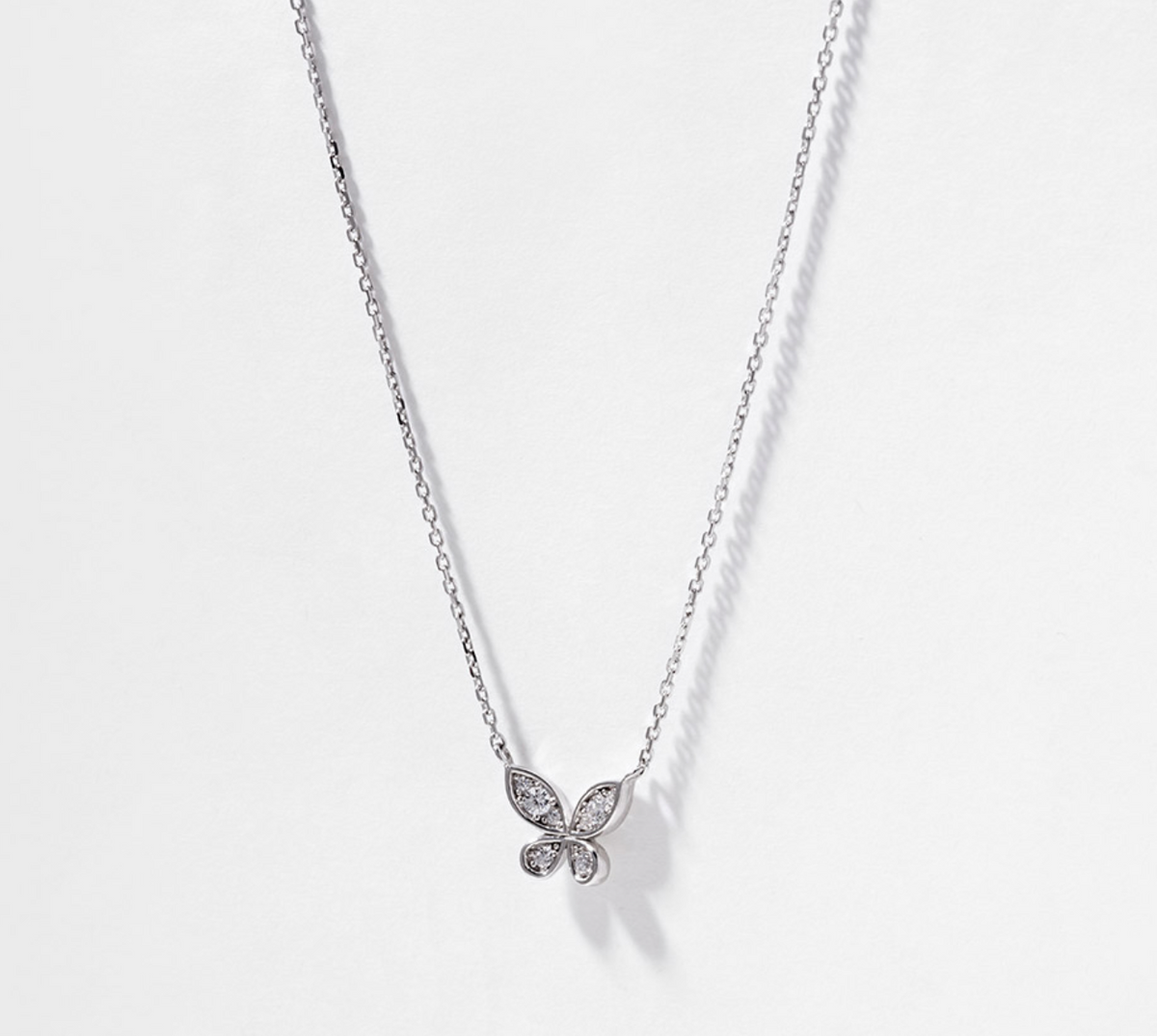 LLOYD 15703025 image 5: 【Pre-Order】Silver 925 Lloyd Lucky Buttery Pave Setting Necklace