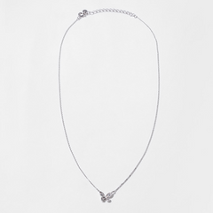 LLOYD 15703025 image 6: 【Pre-Order】Silver 925 Lloyd Lucky Buttery Pave Setting Necklace