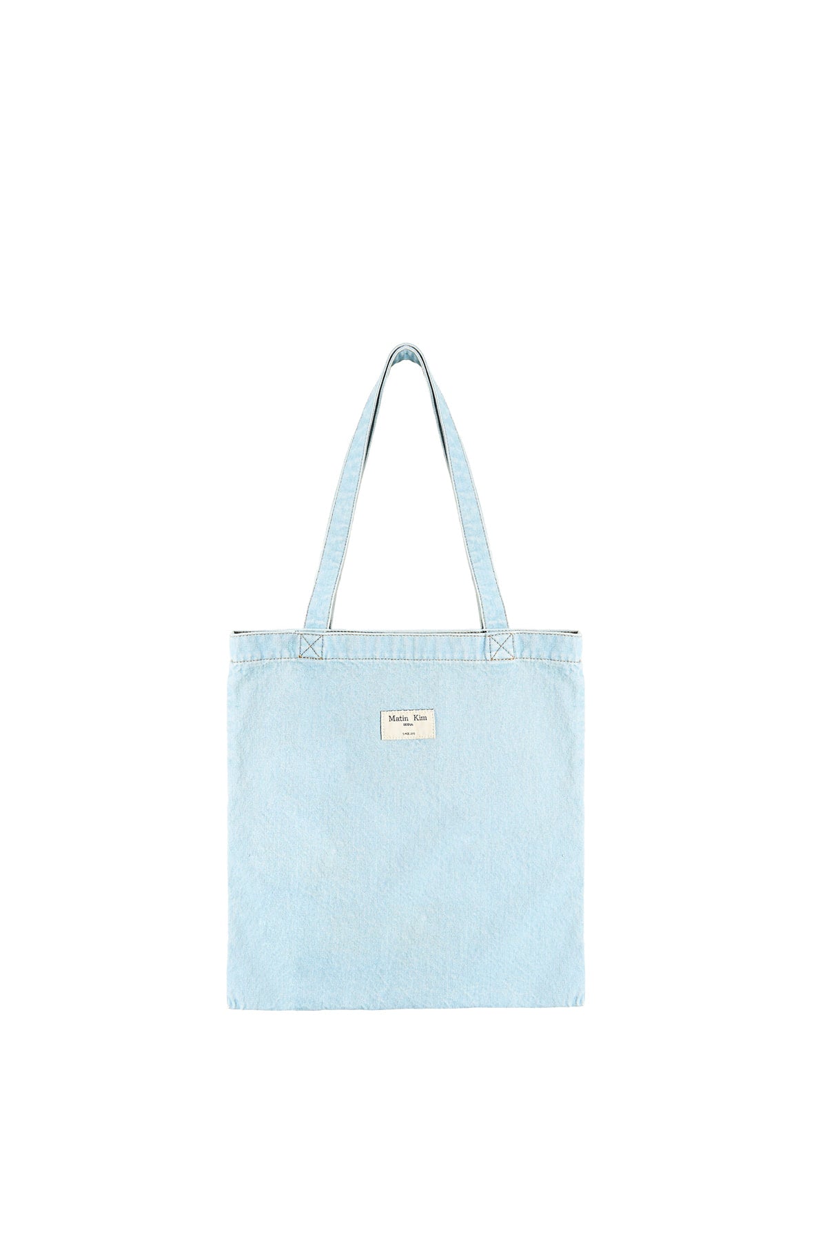 Matin Kim Matin Stitch Denim Ecobag - Sky