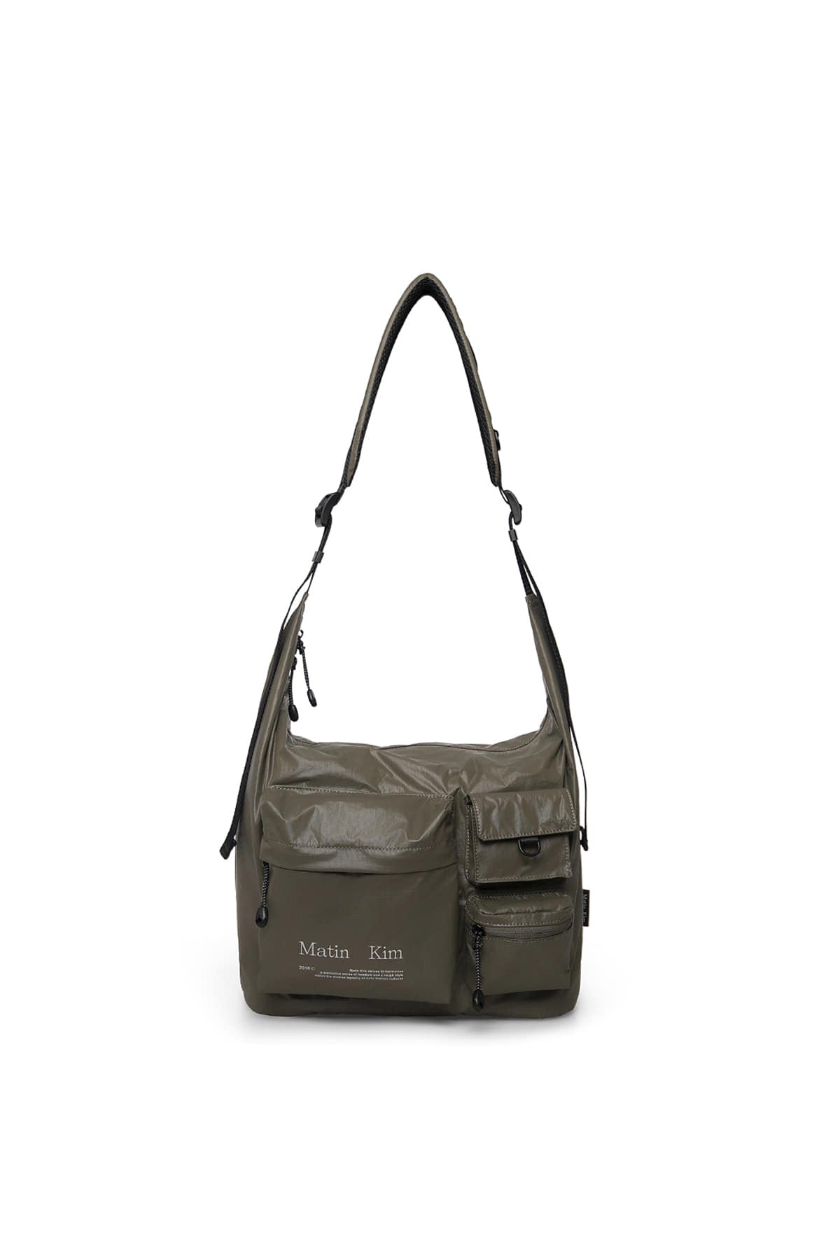 Matin Kim Multi-Pocket Lite Cross Bag - Khaki