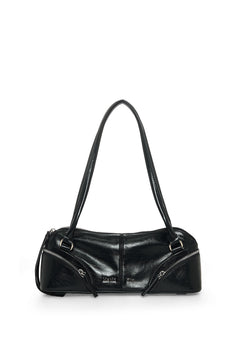 Matin Kim Curve Zip Baguette Bag - Black