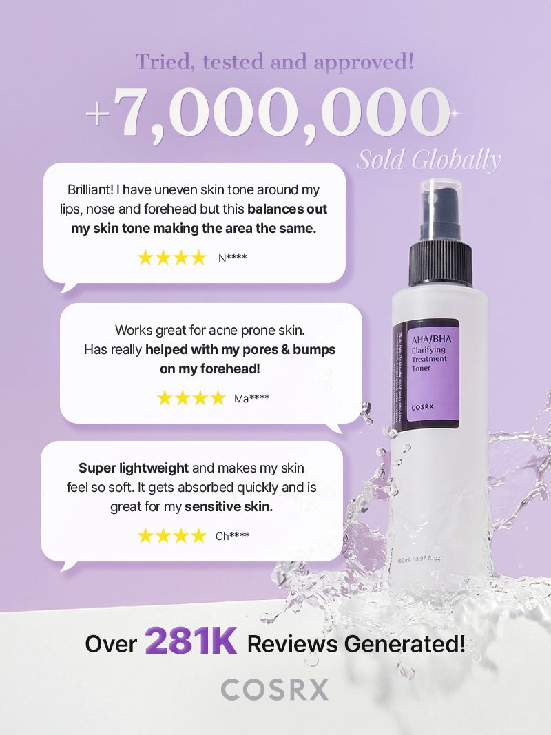 COSRX AHA/BHA Clarifying Treatment Toner — imej 4