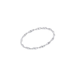 LLOYD Slim Wave 5K Gold Ring — imej 2