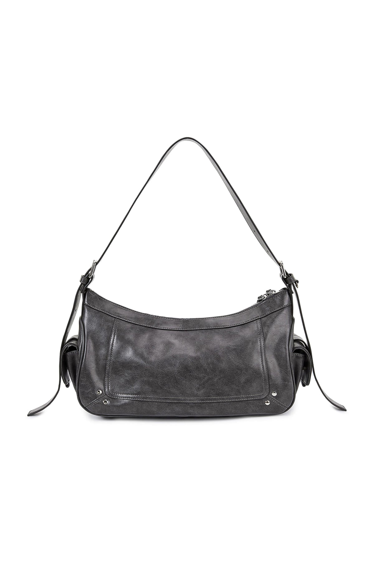 Matin Kim Rivet Point Quad Shoulder Bag - Charcoal