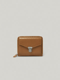FOLNUA Porte Zipper Wallet - Almond