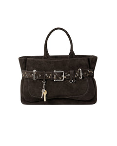 OSOI Tote Brocle - Suede Mocha Eyelets
