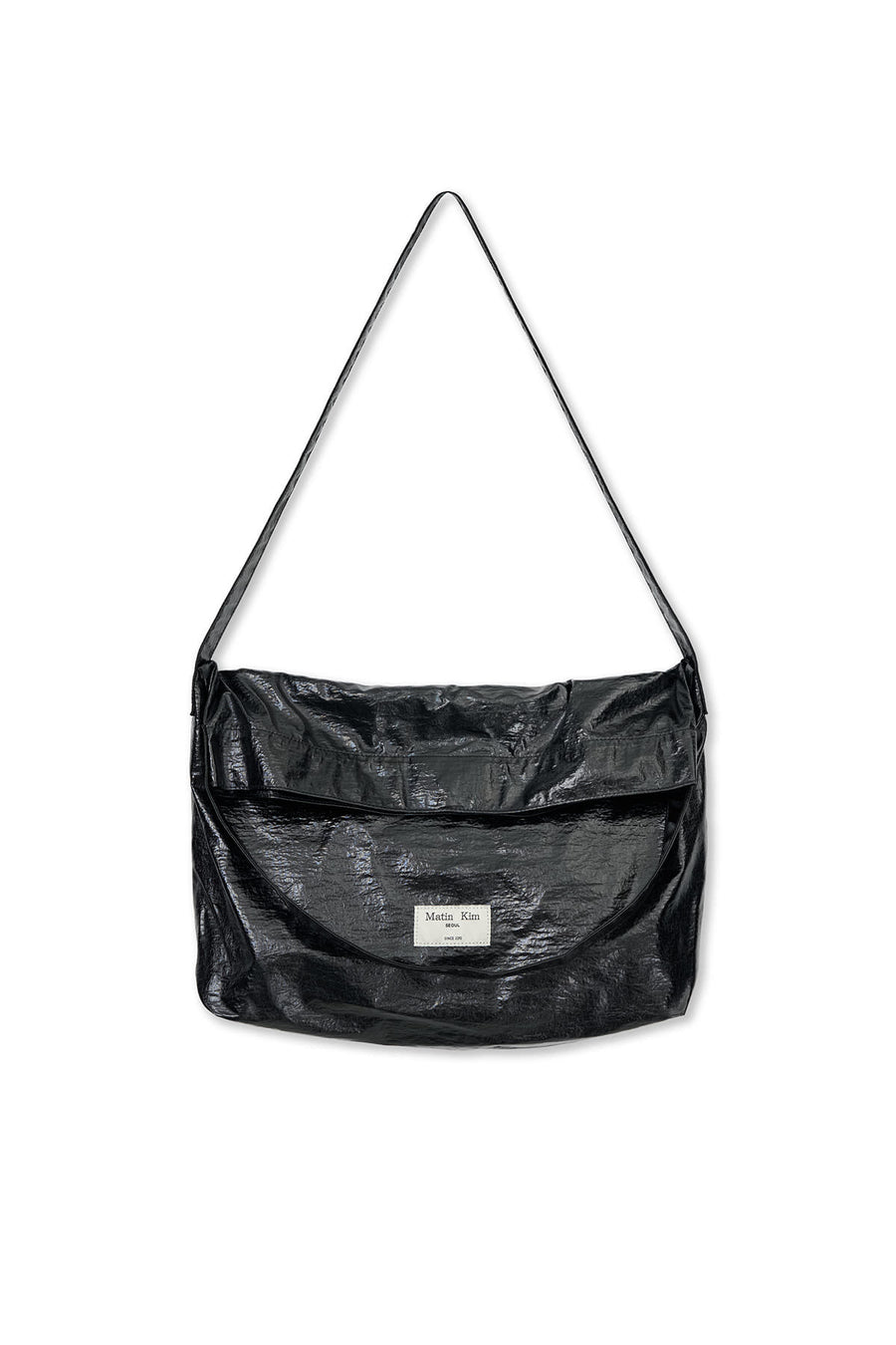 Matin Kim Glossy Light Two Way Bag - Black