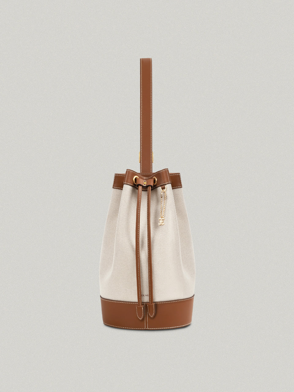 FOLNUA Vase Backpack-Canvas - Brown