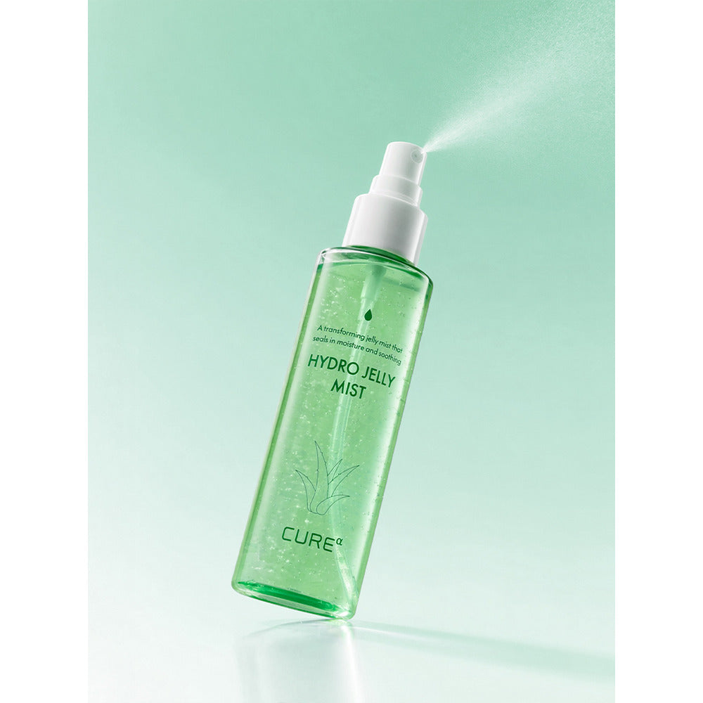 Daiso Korea Kim Jung Moon Aloe Cure Alpha Hydro Jelly Mist 100ml – front packaging