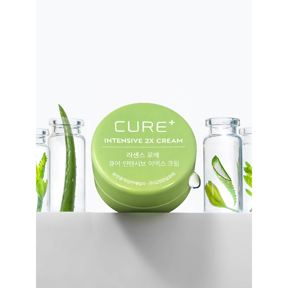 Daiso Korea Kim Jung Moon Aloe Lacense Loe Cure Intensive 2X Cream 3.5g – front packaging