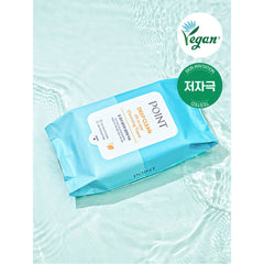 Daiso Korea Point Deep Clean All-in-One Cleansing Tissue 30 sheets – front packaging