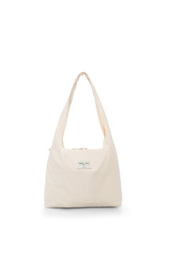 Matin Kim Logo Point Round Ecobag - Ivory