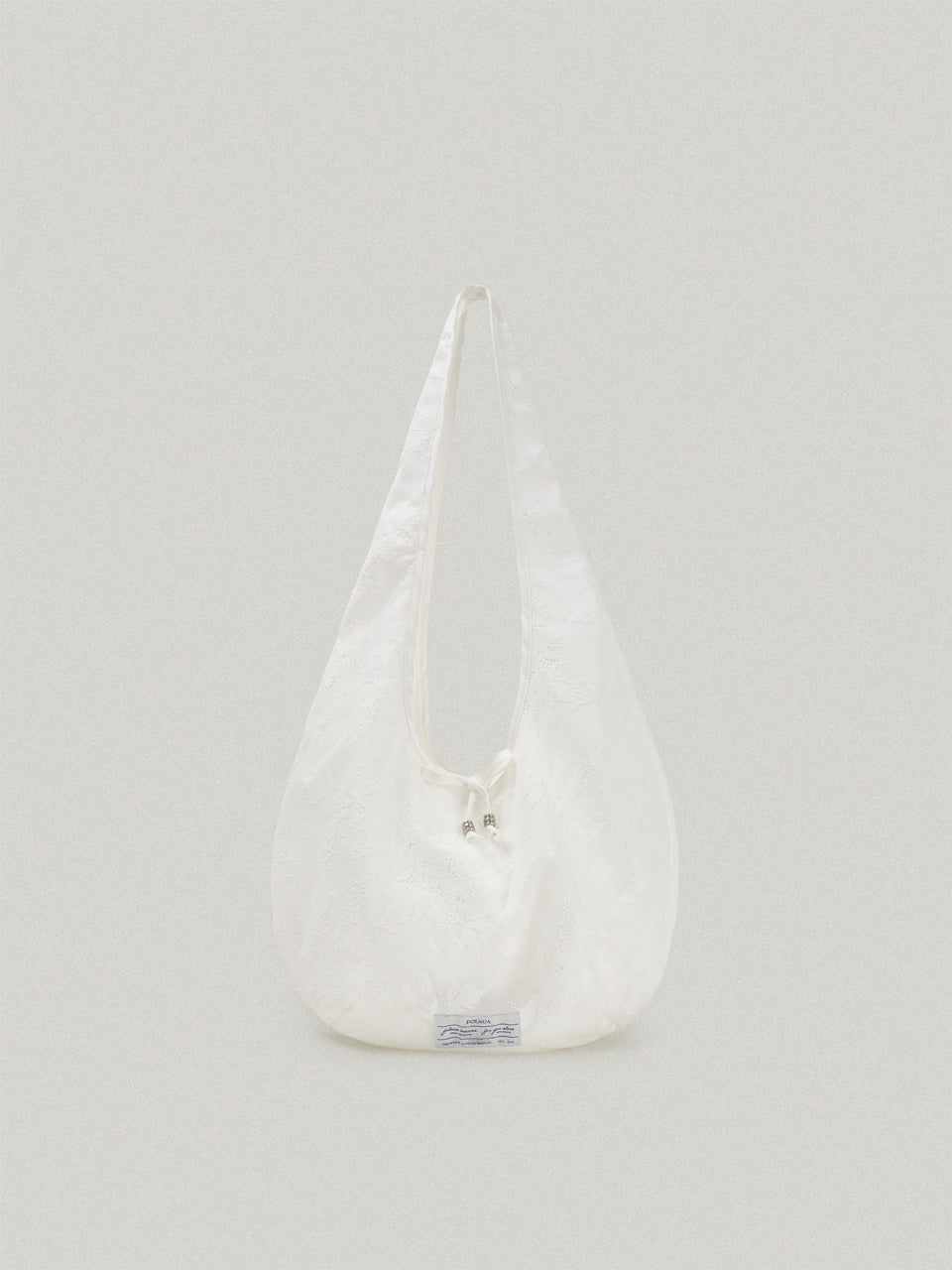 FOLNUA Fleur Lace Eco Bag - White
