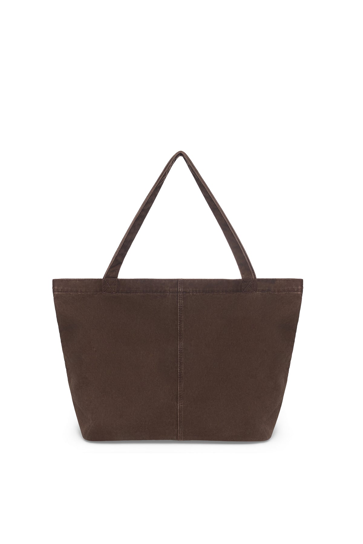 Matin Kim Vintage Washed Cotton Shoulder Bag - Brown