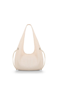 Matin Kim Side Strap Mesh Mini Tote Bag - Ivory