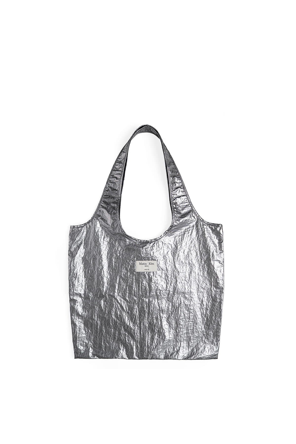 Matin Kim Matin Line Stitch Ecobag - Dark Silver