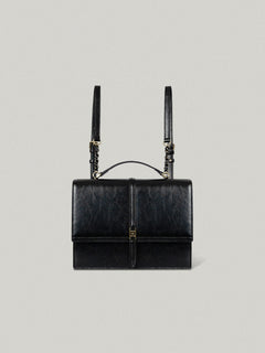 FOLNUA Classic Logo Hallie Backpack - Black