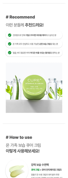 Kim Jung Moon Aloe Lacense Loe Cure Intensive 2X Cream 3.5g — official recommendation and usage information