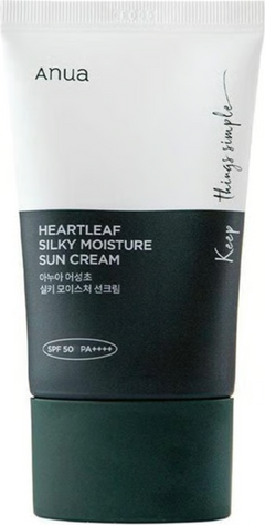 Anua Heartleaf Silky Moisture Sun Cream SPF50+